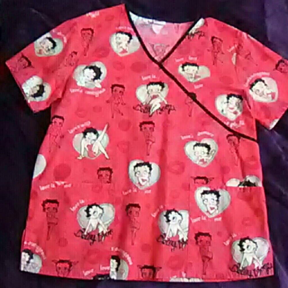 Betty Boop Scrub M/L
